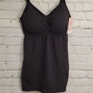 Bravado Slimming Nursing Cami Black Large #T002